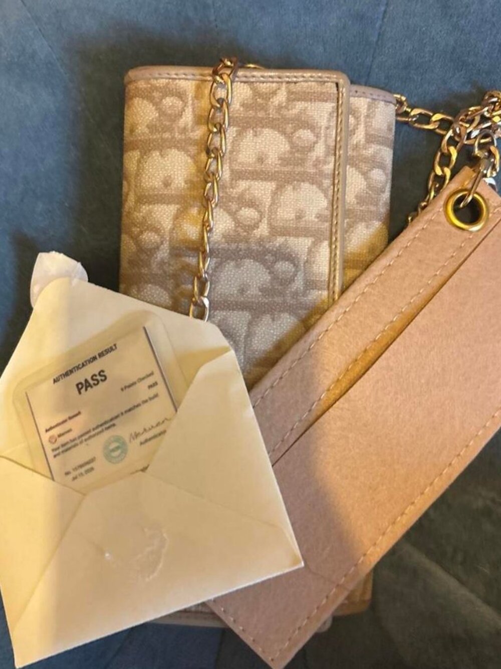 Large Dior Trotter Vintage Wallet